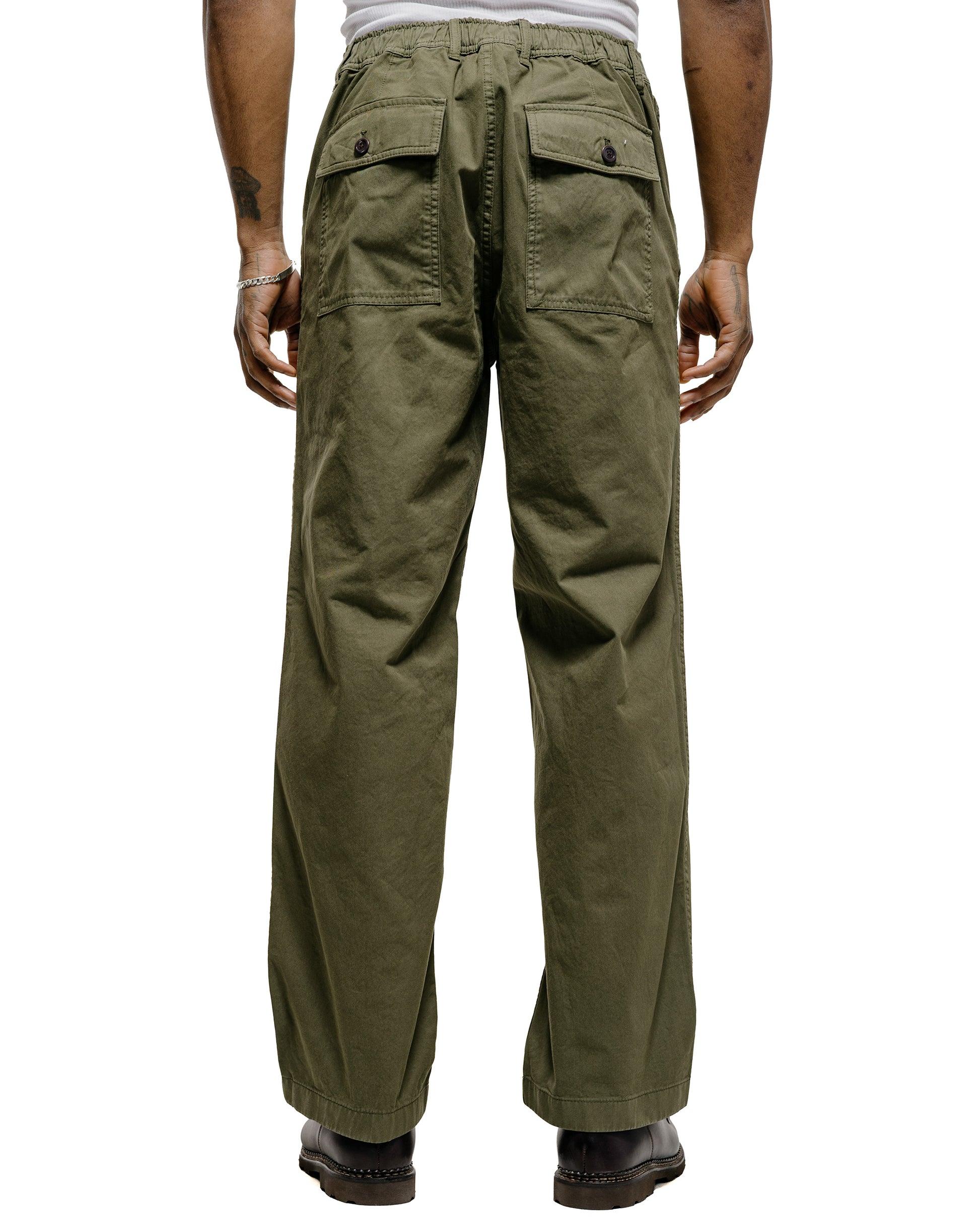 lost & found Norse Projects Norse Projects Kvitfjell Relaxed Cotton Twill Pant Olive Night