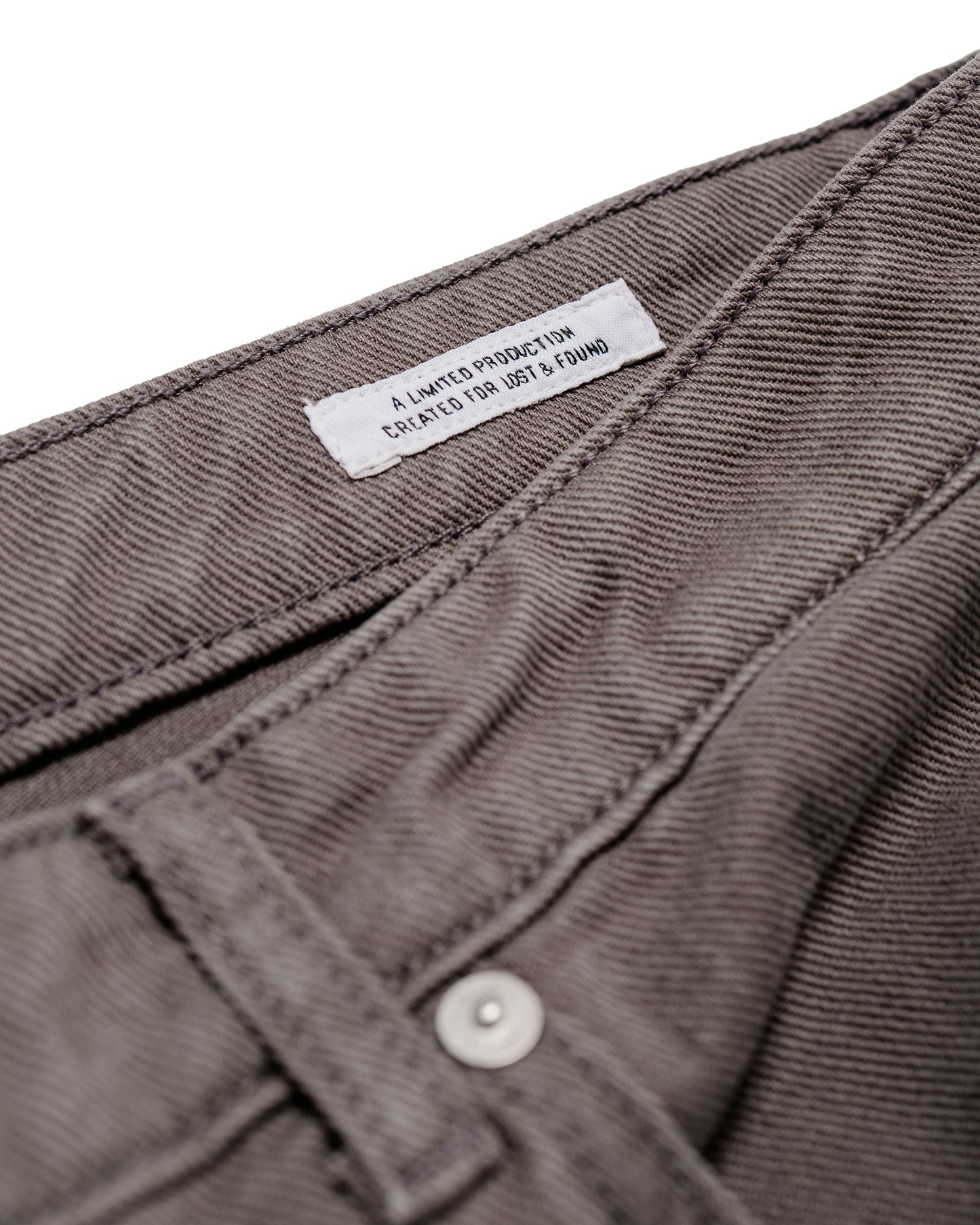 lost & found Norse Projects Norse Projects Lost & Found Korshavn Relaxed 5 Pocket Magnet Grey