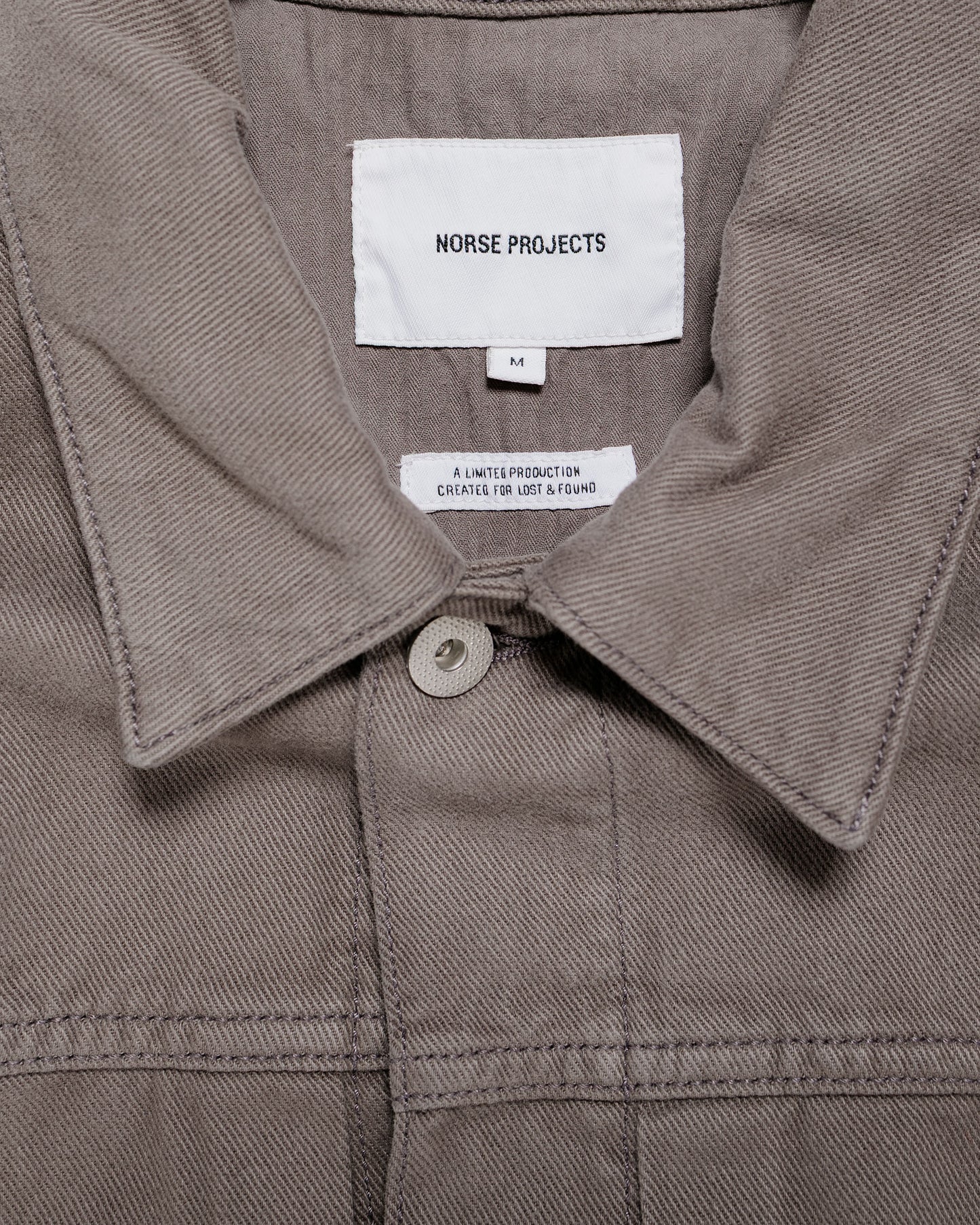 Norse Projects Lost & Found Storadal Type I Jacket Magnet Grey