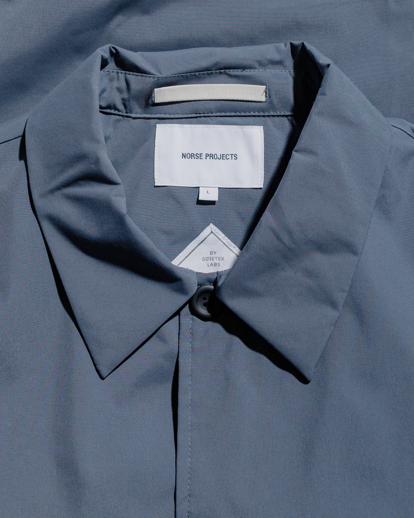 lost & found Norse Projects Norse Projects Marcus Windstopper Overshirt Graphite