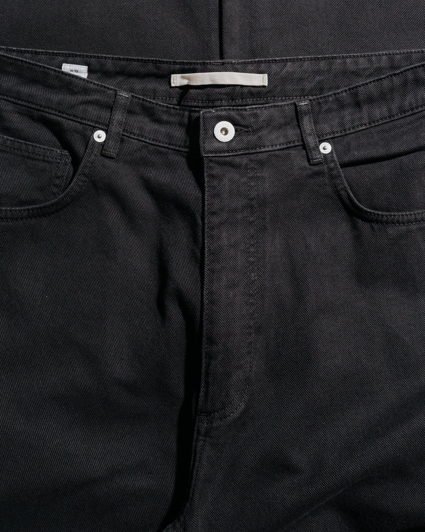 lost & found Norse Projects Norse Projects Mogens Relaxed 5 Pocket Heavy Twill Black