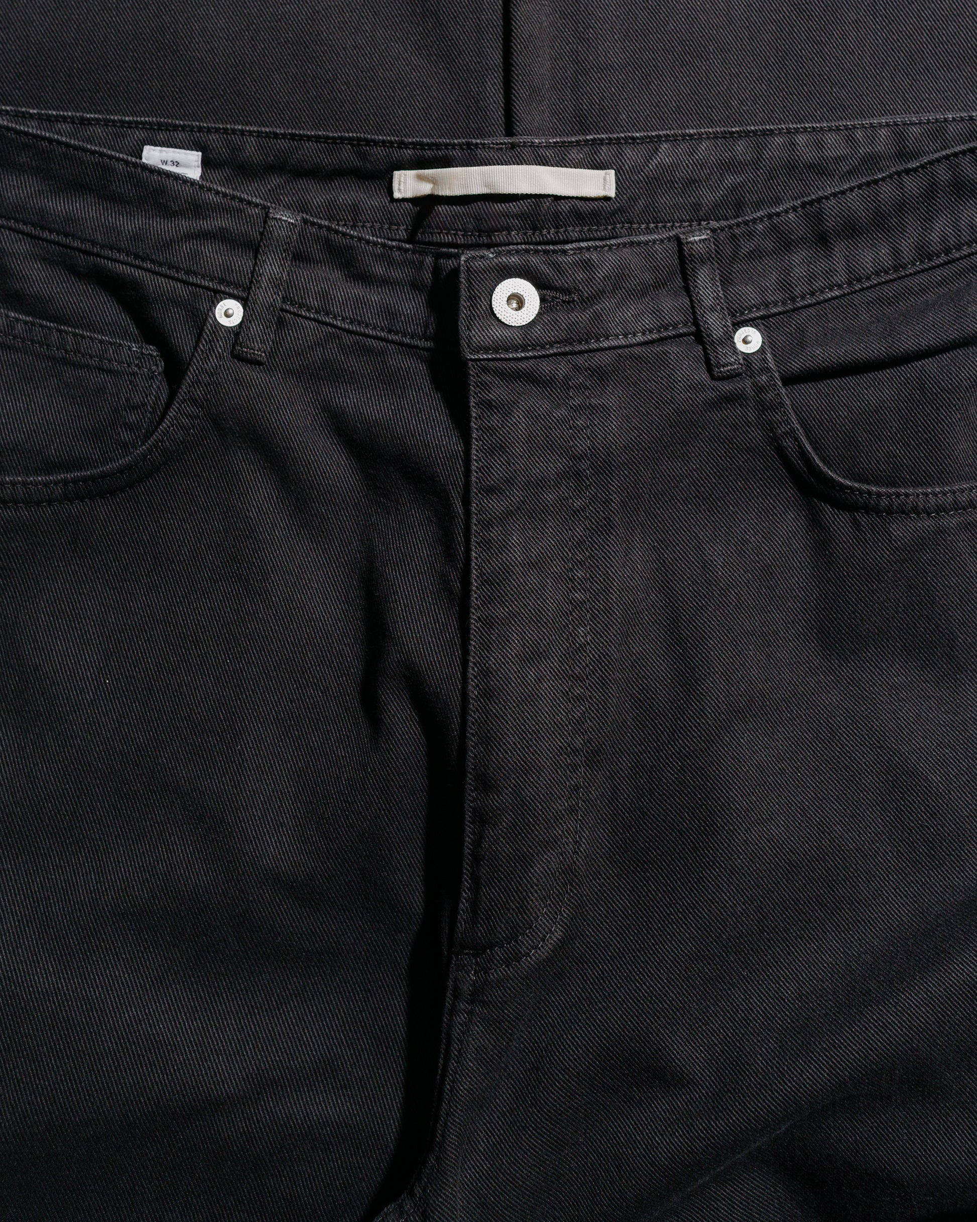 lost & found Norse Projects Norse Projects Mogens Relaxed 5 Pocket Heavy Twill Black
