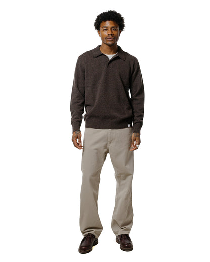 lost & found Norse Projects Norse Projects Mogens Relaxed 5 Pocket Heavy Twill Clay