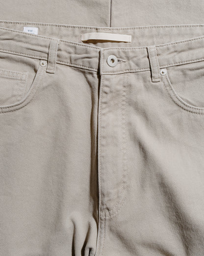 lost & found Norse Projects Norse Projects Mogens Relaxed 5 Pocket Heavy Twill Clay