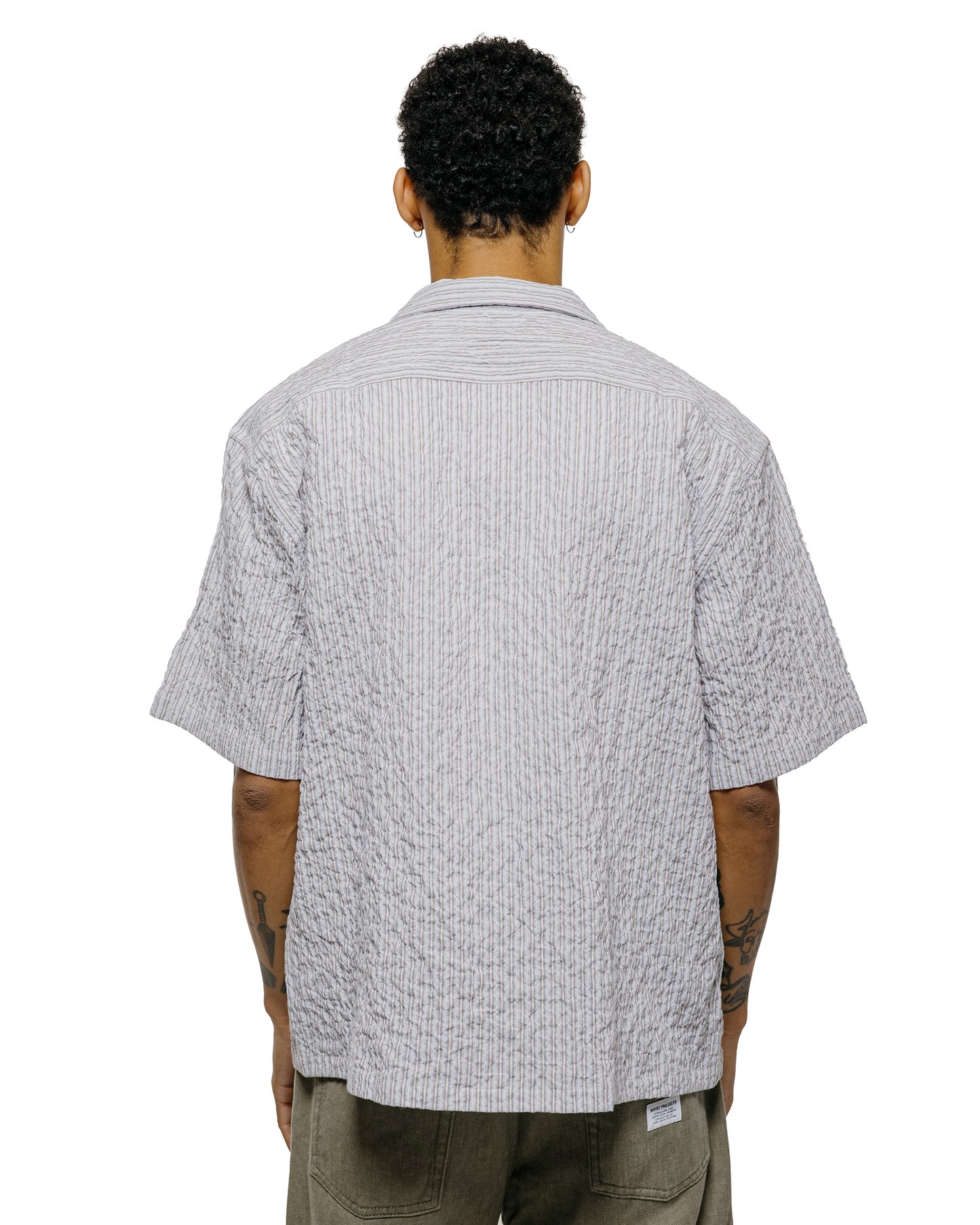lost & found Norse Projects Norse Projects Mols Striped SS Camp Shirt Multi Color Stripe