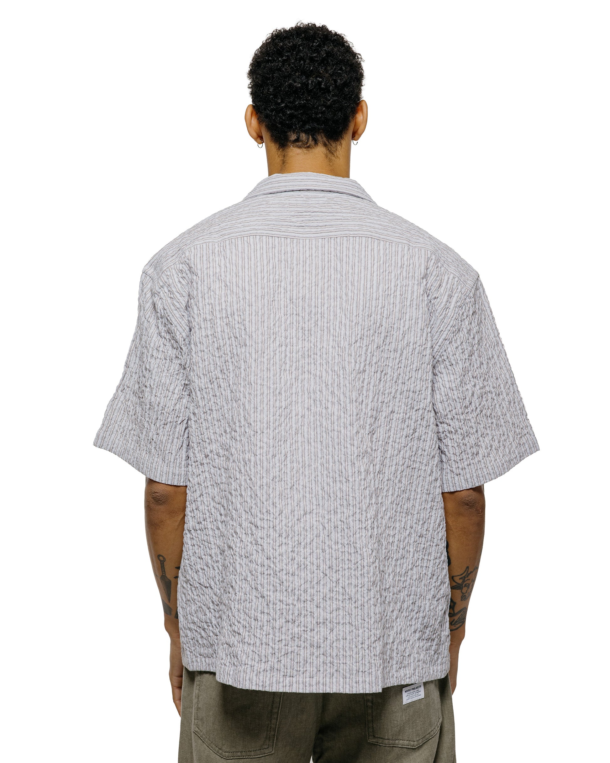 lost & found Norse Projects Norse Projects Mols Striped SS Camp Shirt Multi Color Stripe