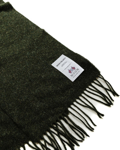 lost & found Norse Projects Norse Projects Moon Lambswool Scarf Beech Green