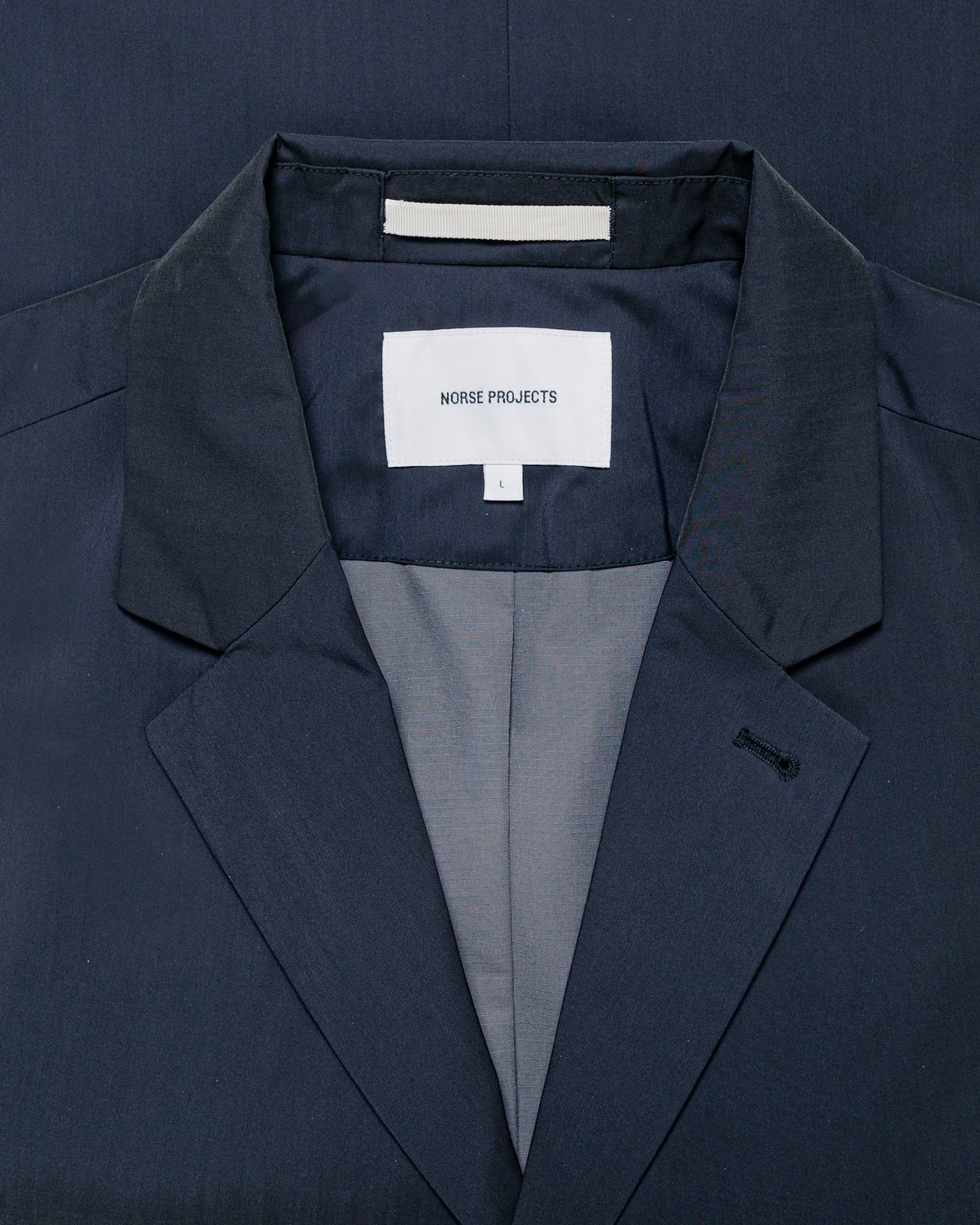 lost & found Norse Projects Norse Projects Nilas Alpinix Smart Merino Jacket Dark Navy