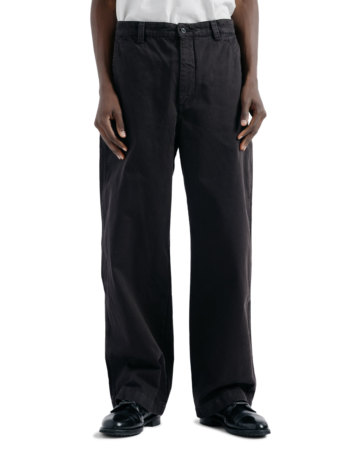 Norse Projects Nordmarka Broken Twill Chino Black