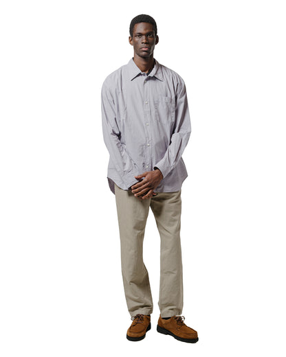 lost & found Norse Projects Norse Projects Ole Cotton Tencel Shirt Crocus Purple