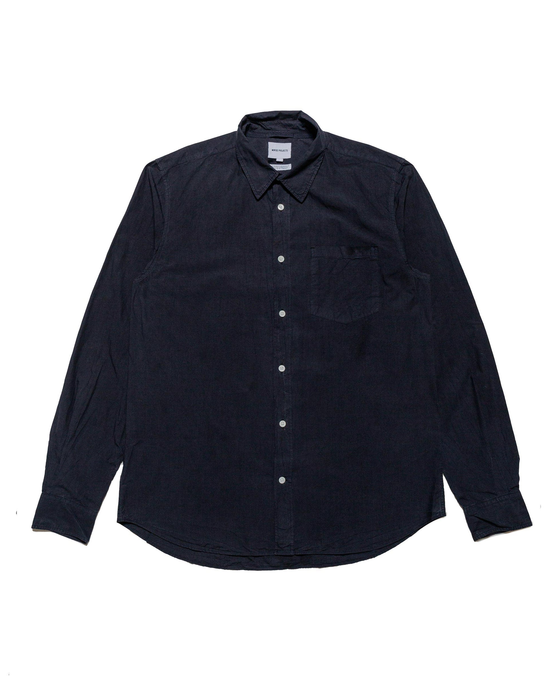lost & found Norse Projects Norse Projects Osvald Tencel Dark Navy