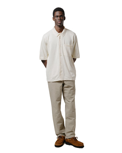 lost & found Norse Projects Norse Projects Rollo Cotton Linen SS Shirt Kit White