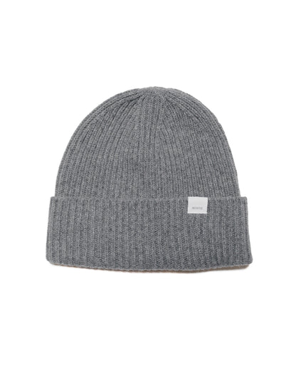 lost & found Norse Projects Norse Projects Standard Merino Lambswool Beanie Grey Melange