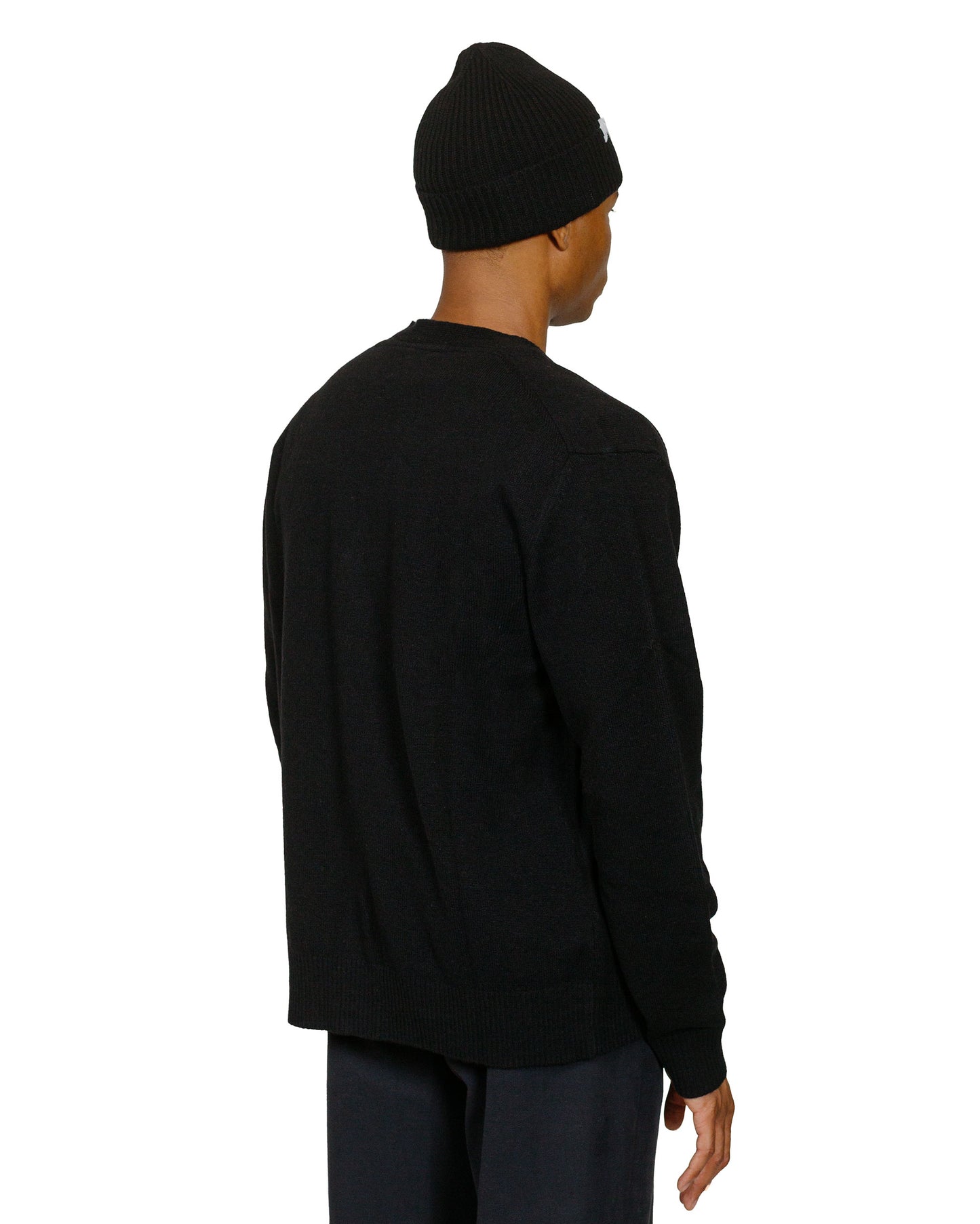 lost & found Norse Projects Norse Projects Standard Merino Lambswool Cardigan Black