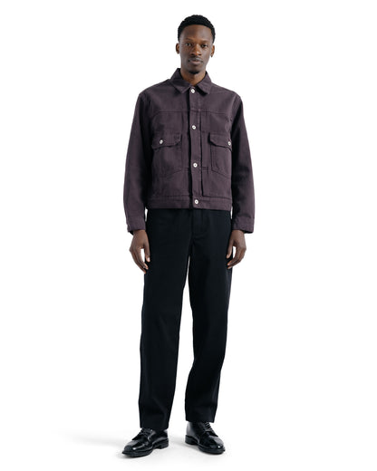 Norse Projects Trysil Regular Organic Stretch Twill Trouser Black
