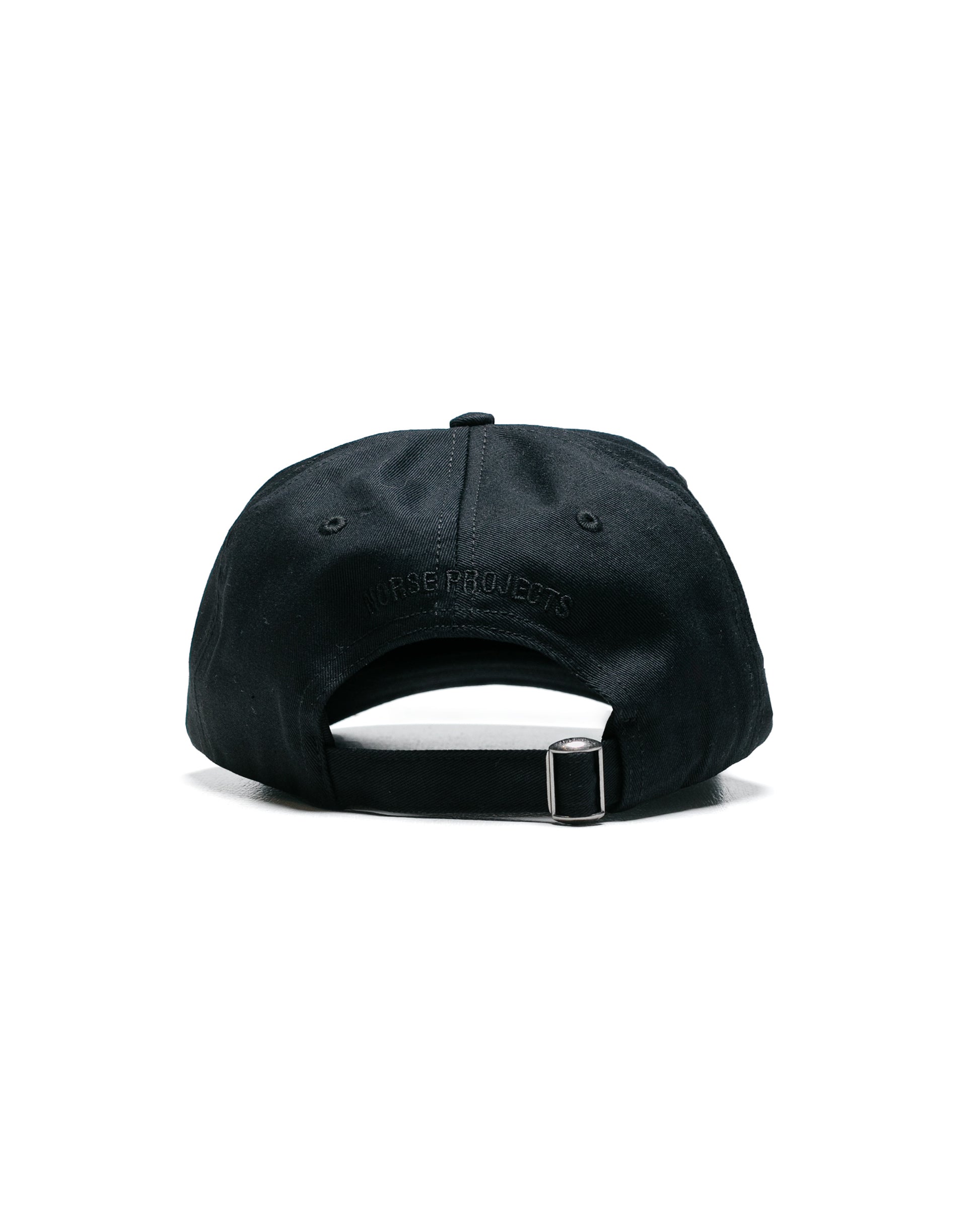 lost & found Norse Projects Norse Projects Twill Sports Cap Black