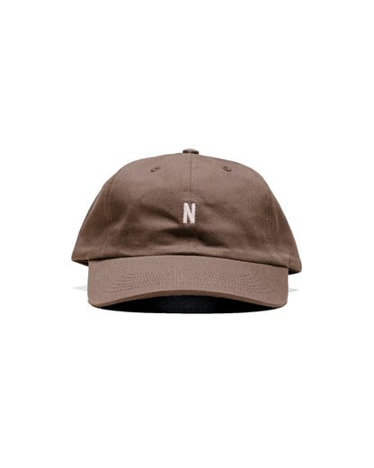 lost & found Norse Projects Norse Projects Twill Sports Cap Chestnut