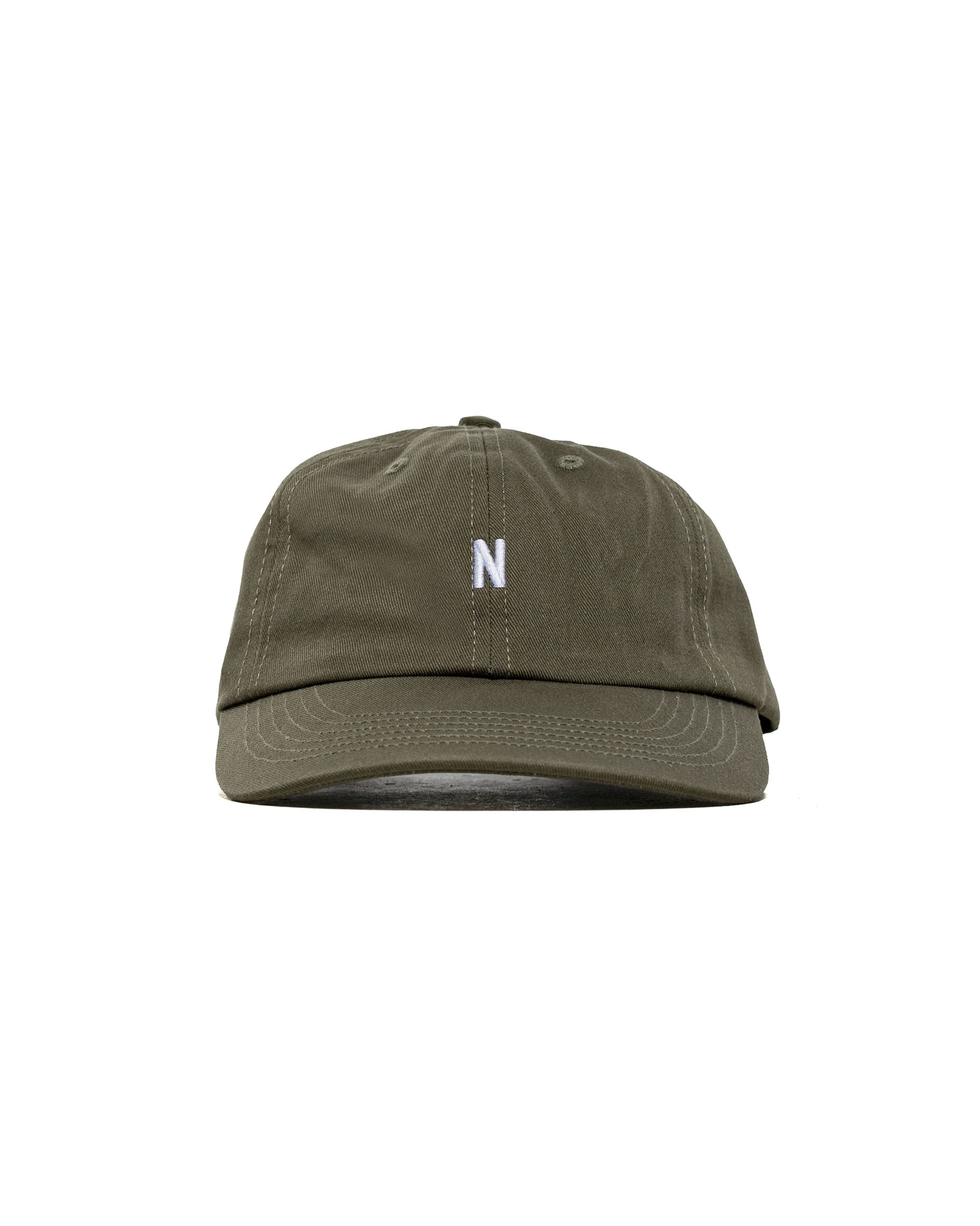 lost & found Norse Projects Norse Projects Twill Sports Cap Olive Night