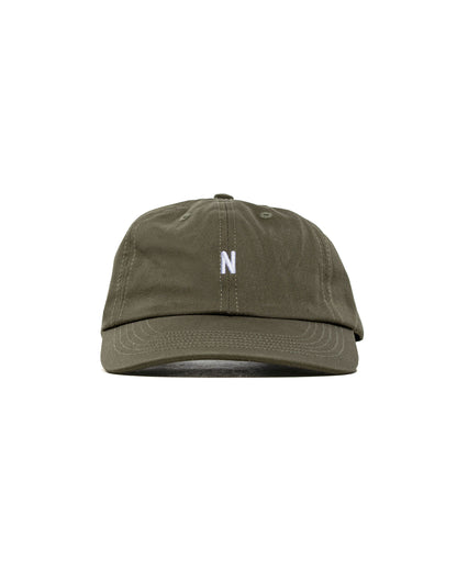 lost & found Norse Projects Norse Projects Twill Sports Cap Olive Night