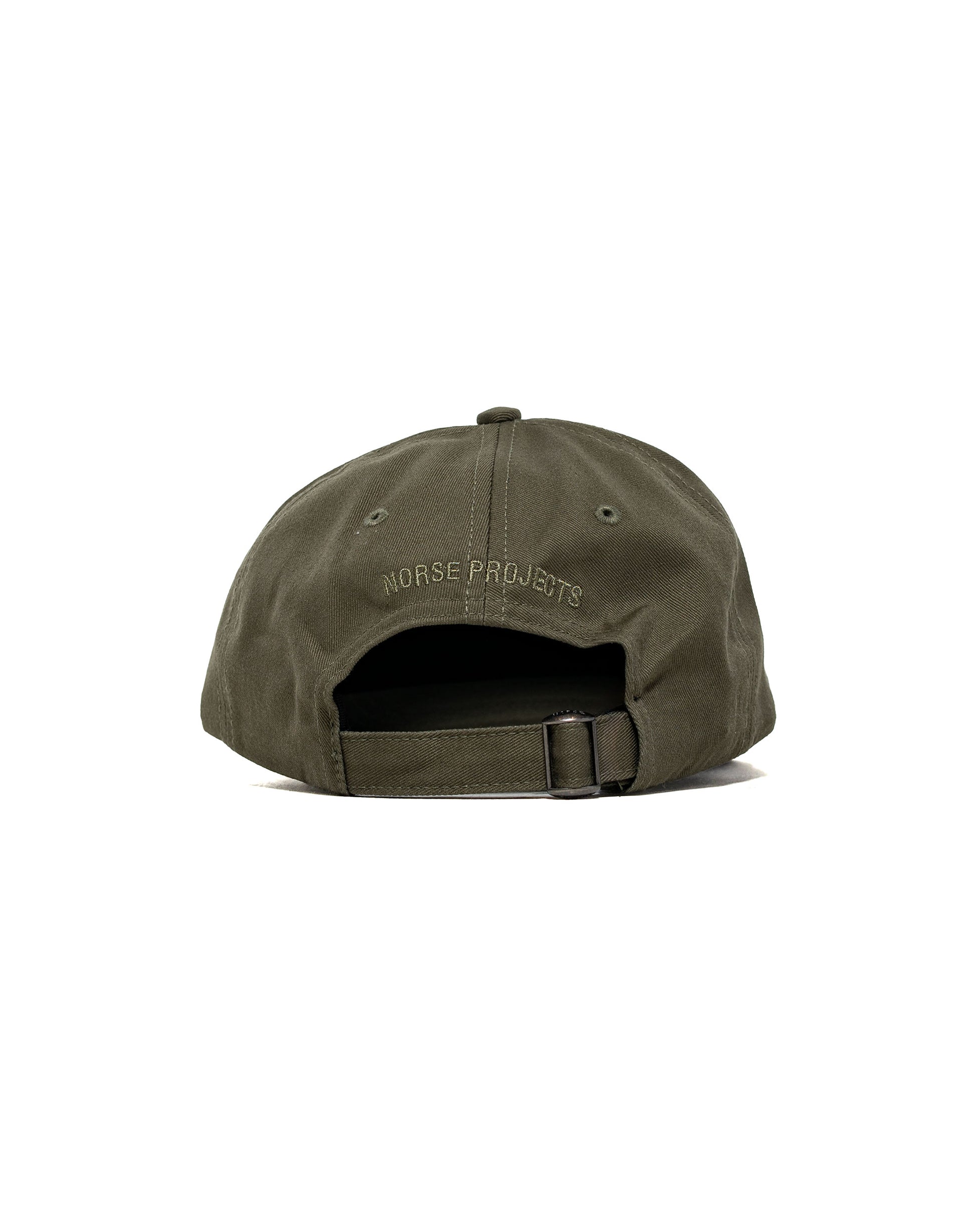 lost & found Norse Projects Norse Projects Twill Sports Cap Olive Night