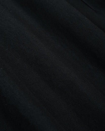lost & found Norse Projects Norse Projects Vandel Herringbone Twill Flight Jacket All Black