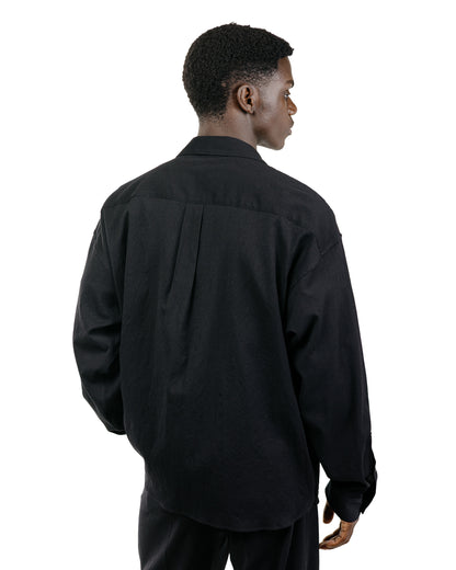Old Joe Asymmetry Front Tunic Shirts (Long-Sleeve) Onyx