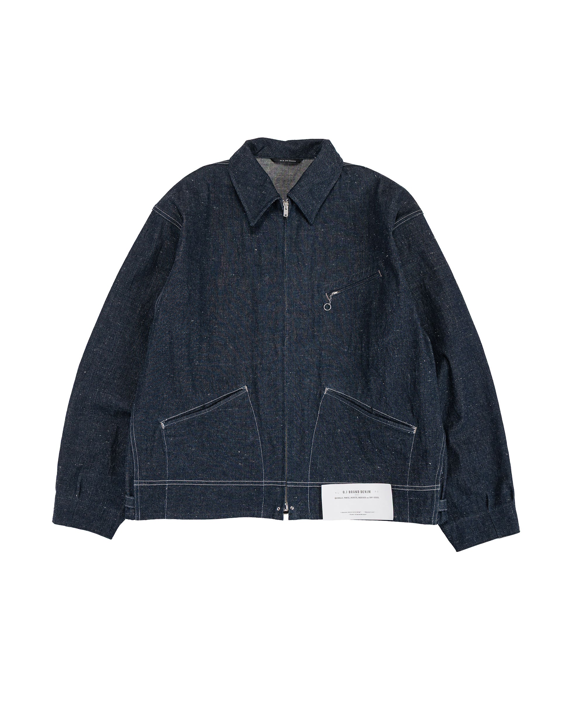 lost & found Old Joe Old Joe Erwin Zip Jacket Indigo