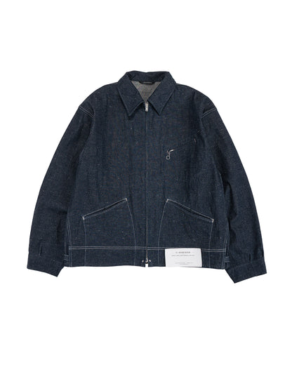 lost & found Old Joe Old Joe Erwin Zip Jacket Indigo