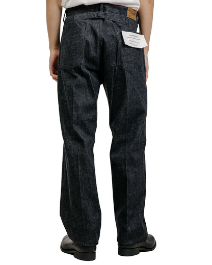 Old Joe Flat-Back Jean Trouser'946' Black