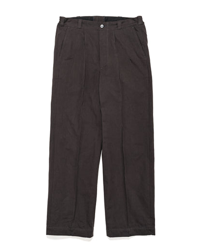 lost & found Old Joe Old Joe Front Tuck Army Trouser Black