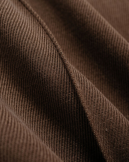 Old Joe Front Tuck Army Trouser Coffee