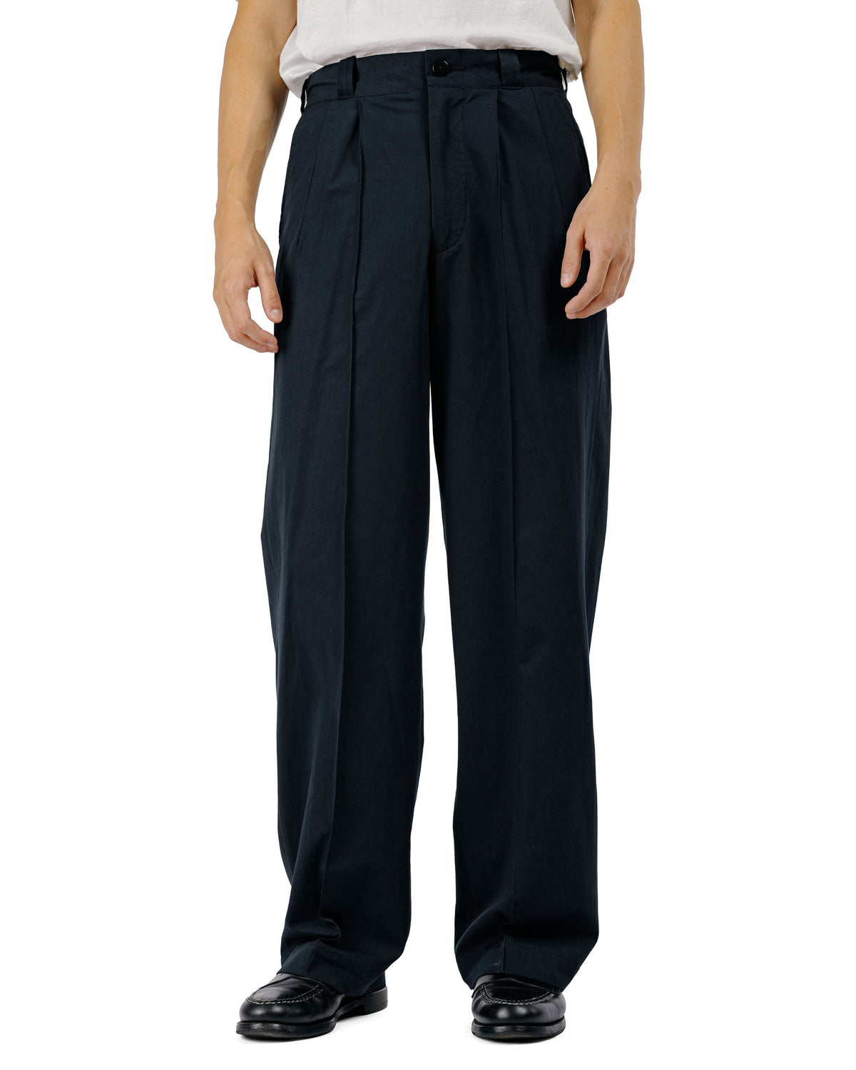 Old Joe Front Tuck Army Trouser Graphite