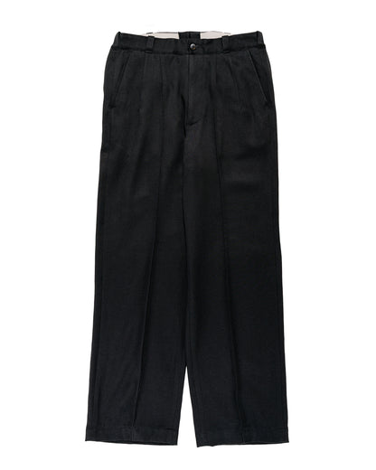 Old Joe Front Tuck Army Trouser Onyx