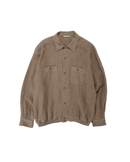 Old Joe Gathered Waist Marlboro Shirts Long Sleeve Dune