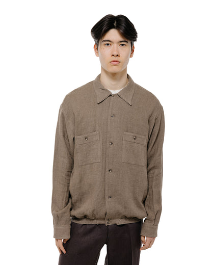 Old Joe Gathered Waist Marlboro Shirts Long Sleeve Dune