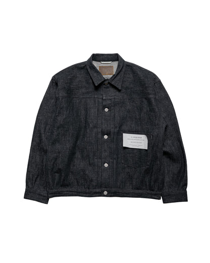 Old Joe One Pocket Jean Jacket Black