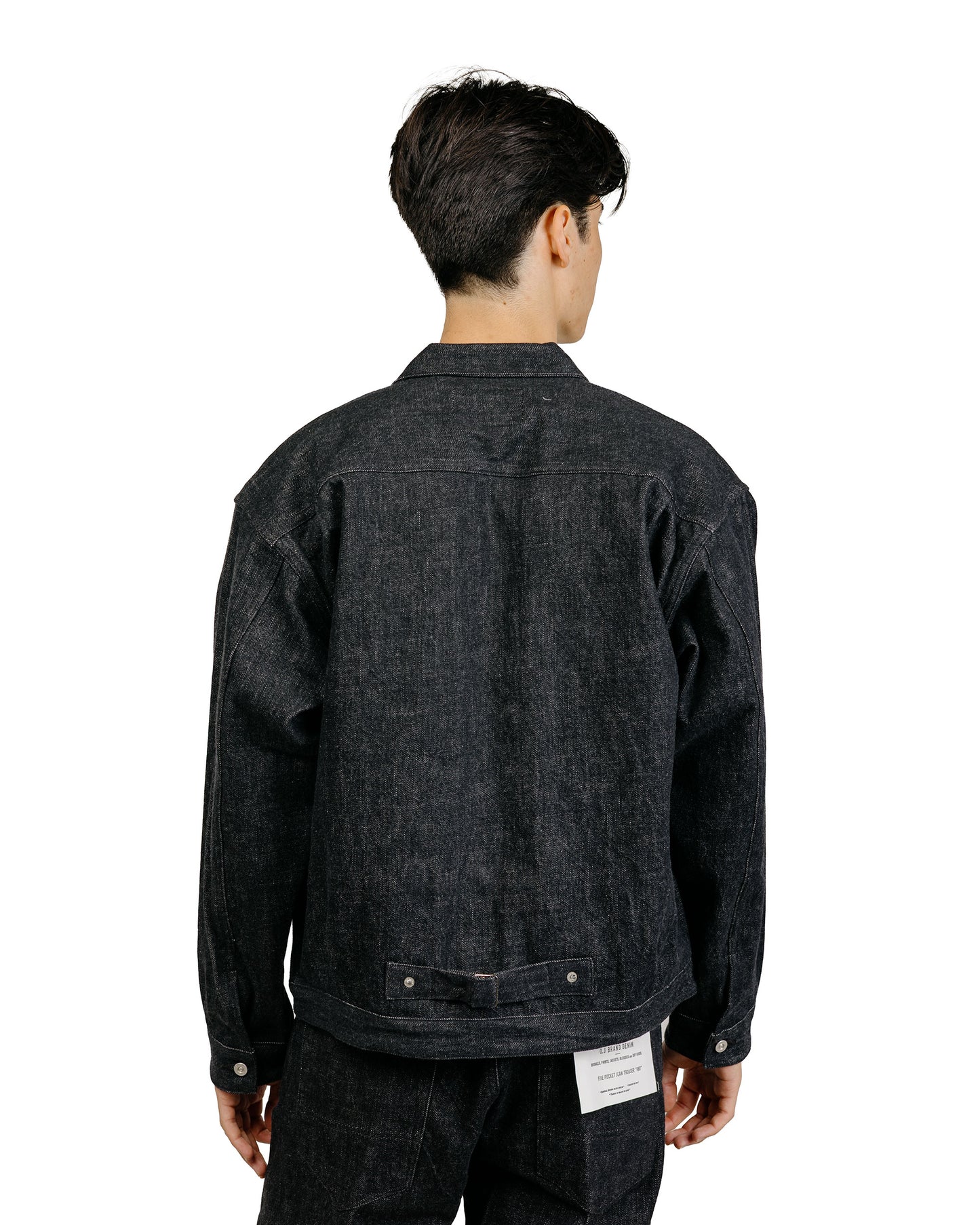 Old Joe One Pocket Jean Jacket Black