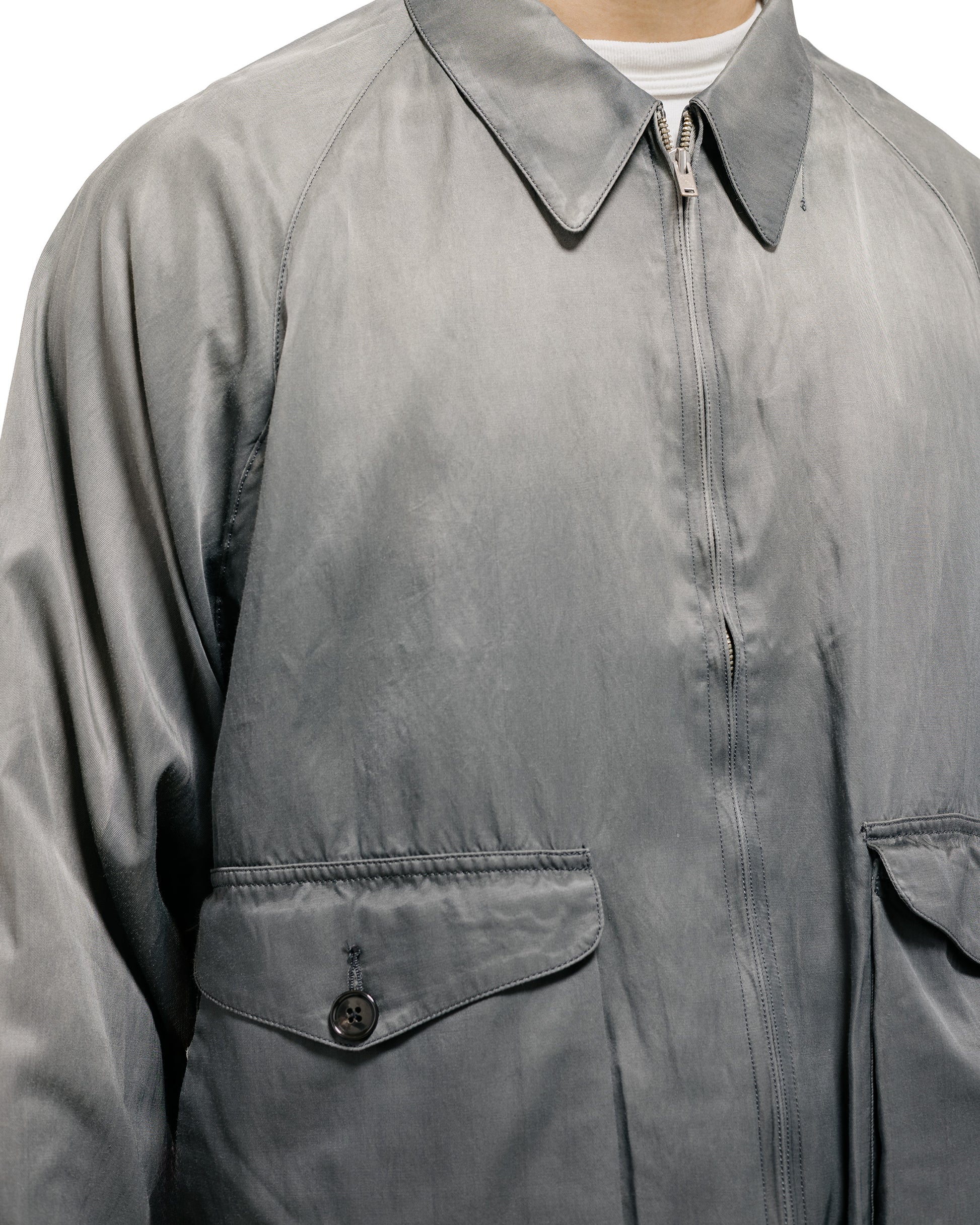 Old Joe Patina-Rayon Weather Chief Jacket Celadon
