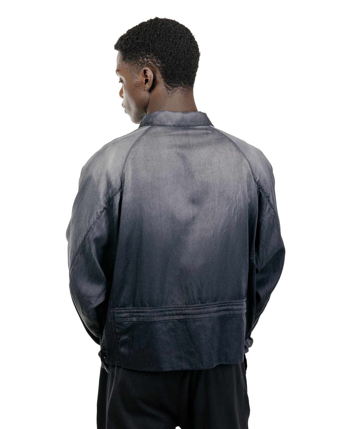 Old Joe Patina-Rayon Weather Chief Jacket Graphite