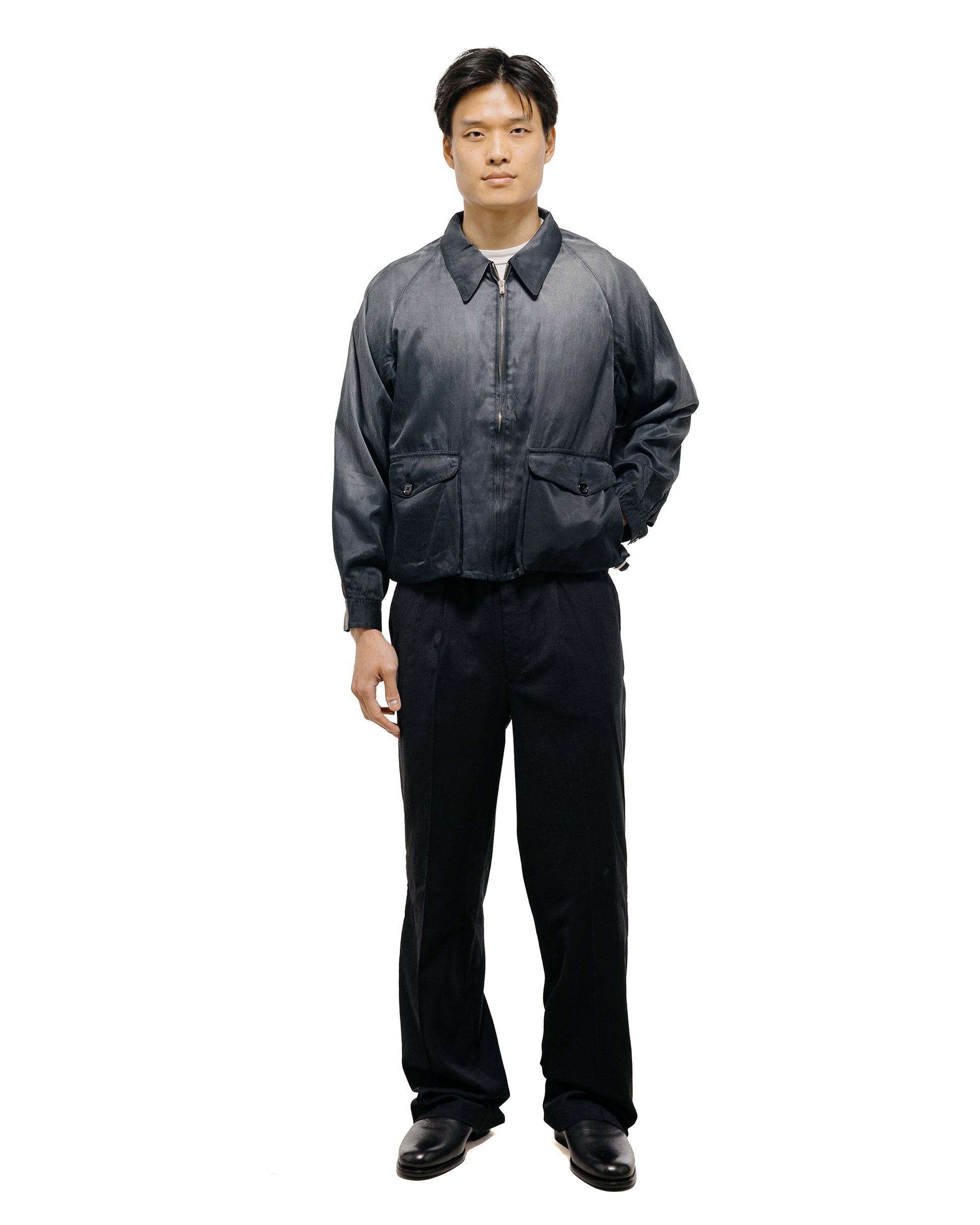 Old Joe Patina-Rayon Weather Chief Jacket Graphite