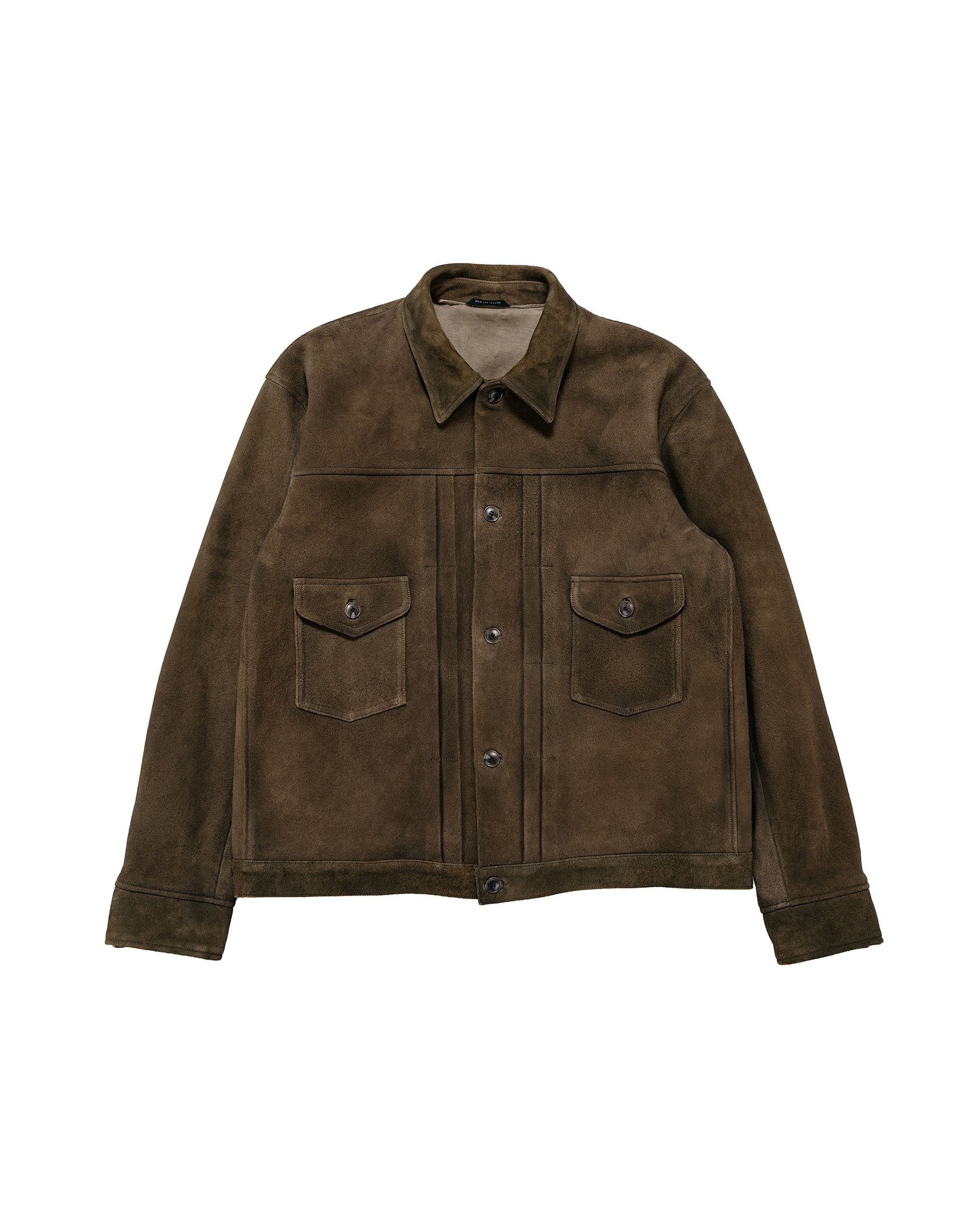 Old Joe Patina Deer Skin Jean Jacket Suede Oak Suede