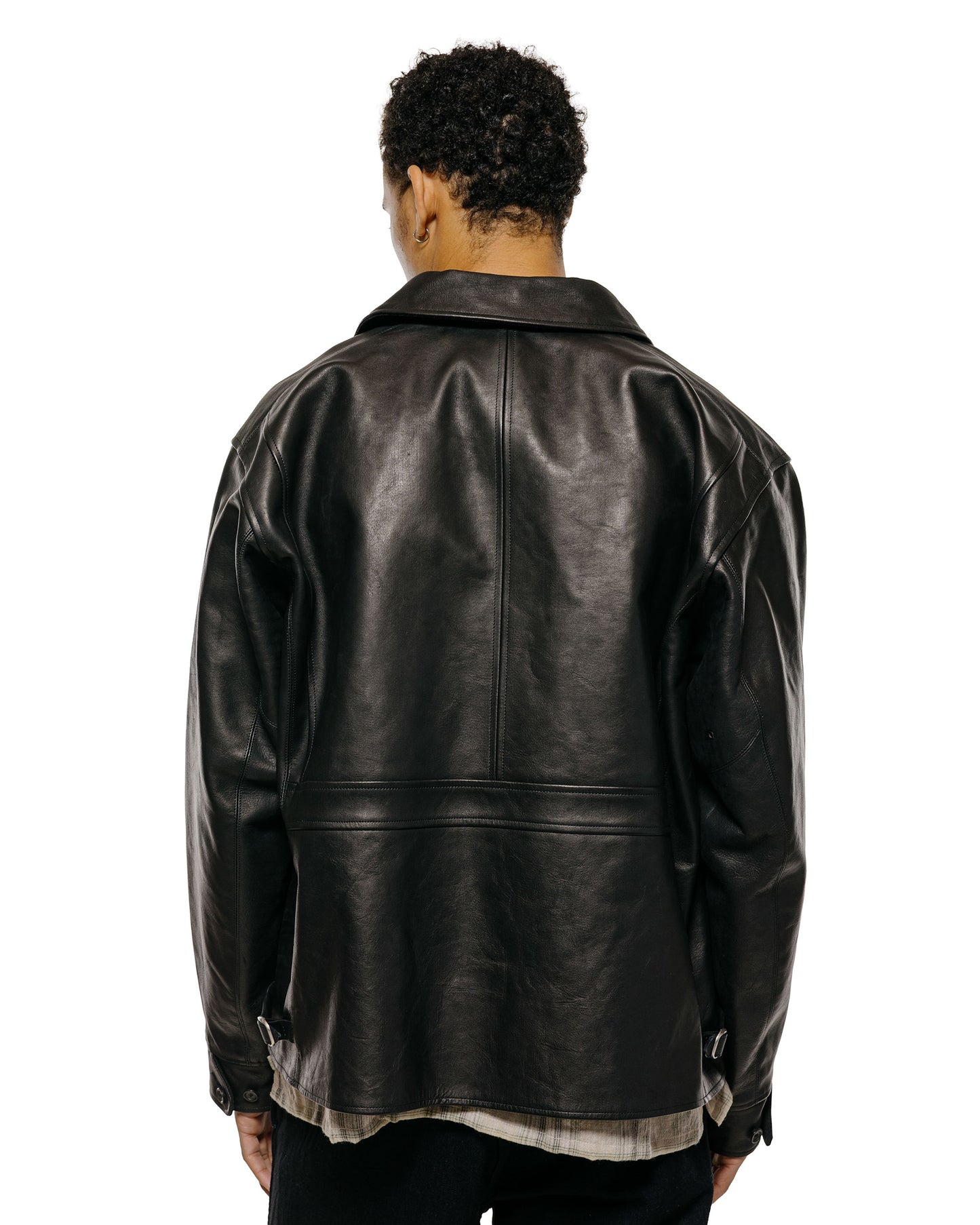 lost & found Old Joe Old Joe Patina Horse-Hide Hercules Jacket Patina Black