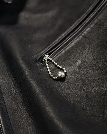 lost & found Old Joe Old Joe Patina Horse-Hide Hercules Jacket Patina Black