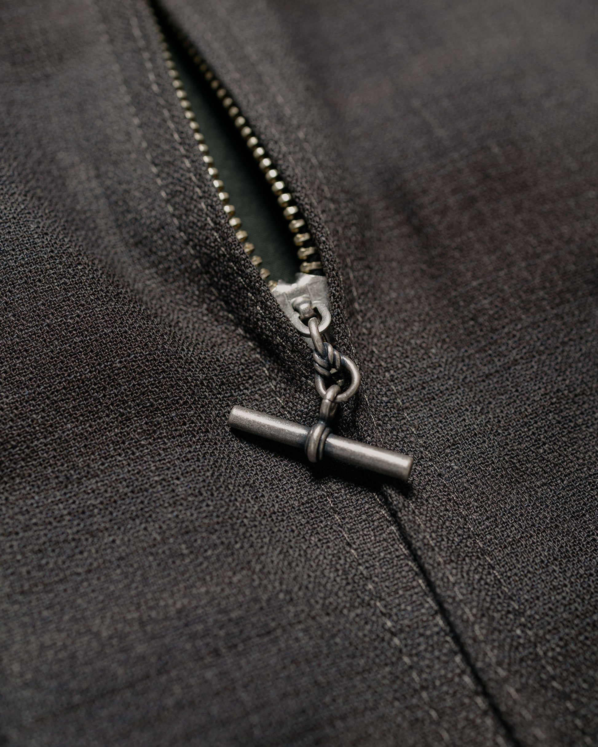 Old Joe Pleated-Pocket Ricky Jacket Graphite Plaid