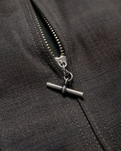 Old Joe Pleated-Pocket Ricky Jacket Graphite Plaid