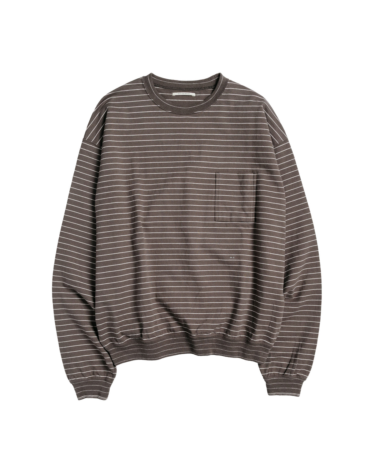 Old Joe Stripe Sports Tops (Long-Sleeve) Nutmeg
