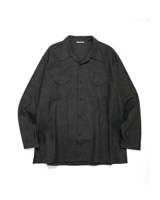 lost & found Old Joe Old Joe Swallow Collar Sports Shirts Ink Black