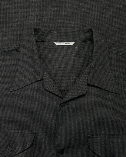 lost & found Old Joe Old Joe Swallow Collar Sports Shirts Ink Black