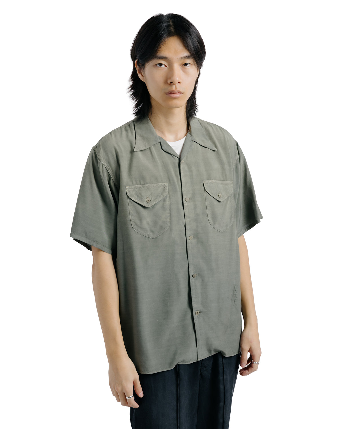 Old Joe Swallow Collar Sports Shirts (Short-Sleeve) Sage