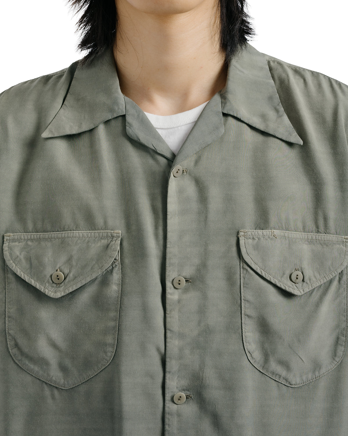 Old Joe Swallow Collar Sports Shirts (Short-Sleeve) Sage